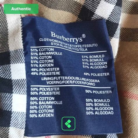 are any burberry london pieces made in italy